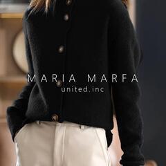 【14】[MARIA MARFA] ニット カーディガン あったか ふわふわ 大人の画像