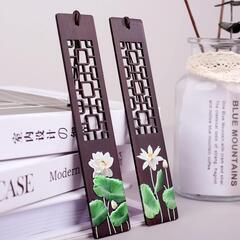 【6-311】Toirxarn 手作りの木製しおり 環境に優しく 美しく 個性と品位を兼ねの画像