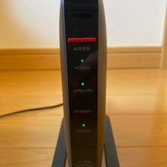 Wi-Fiルーター BUFFALO WSR-1166DHP  ジャンク品の画像