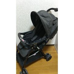 Joie両対面ベビーカー スマバギ(ペイヴメントブラック)の画像