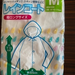レインコート☺️ロング【未開封品】２個の画像