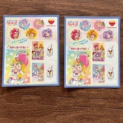 マック　プリキュア　シール　