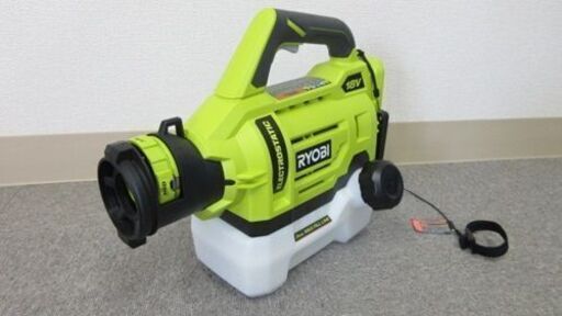 海外RYOBI　リョービ　コードレス電動スプレー　マキタ１８Ｖ用アダプター付き