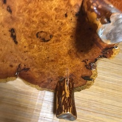 【希少一枚板】欅座卓　ちゃぶ台　床の間　盆栽飾り台の画像