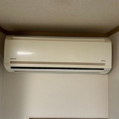 日立 エアコン　2016年製 100V  季節、空調家電　エアコン