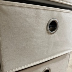 Francfranc フランフラン ファブリックチェスト box付き 4段の画像