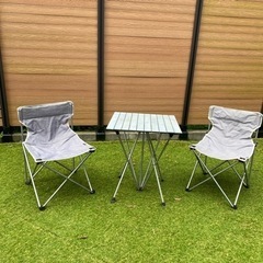 2枚目必見☆ガーデンチェア テーブル BBQ バーベキューにうっ...