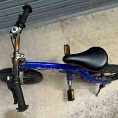 へんしんバイク　変身バイク　 ブルー　自転車の練習の画像