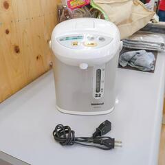 無料☆電気ポット☆ナショナル、2.2ℓ、NC-EZT22,家電 キッチン家電 電気ポット【こちらは店舗です。浜村鹿野温泉ICから3分 買取本舗 宮本リサイクル 営業時間９～１９時 定休日水曜日】の画像
