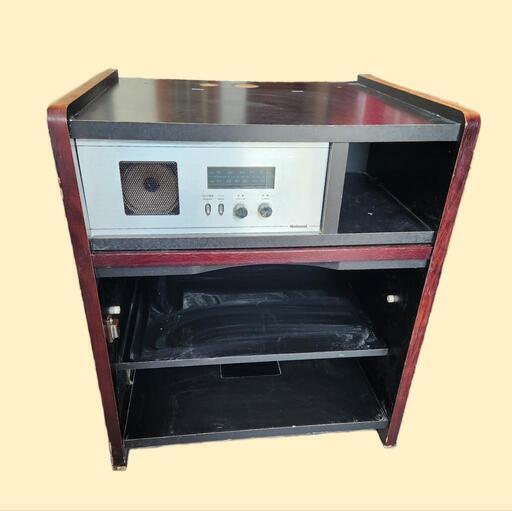 【値下げ】昭和のラジオ付き家具(レトロ)(アンティーク)