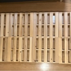 【引取先決定済み】パレットベッド　すのこベッド　ロフト用ベッド　　