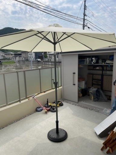 受渡者決定パラソル&土台