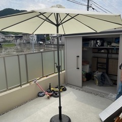 受渡者決定パラソル&土台