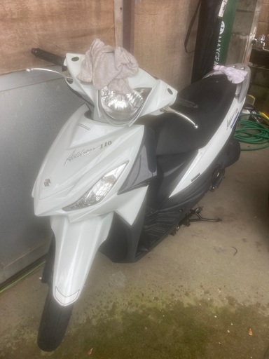 アドレス110部品取り