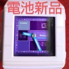 CASIO Baby-G BGA-200　薄パープル　電池新品　...