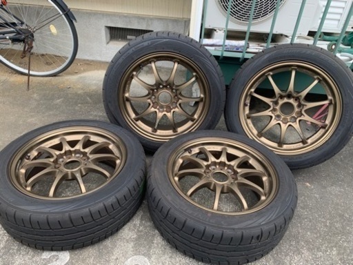タイヤホイール16インチ２本 フォルクスワーゲン Volkswagen ゴルフ 純正 BBS RS771 2ピース