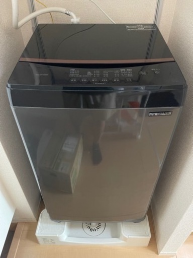 アイリスオーヤマ 洗濯機 6kg ブラック オンライン 336取付無料
