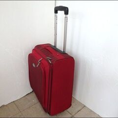 新札幌 eIIesse キャリーバッグ /スーツケース/赤/幅35cm×奥行24cm×高さ52～104cm(キャリーハンドル含む)/No,2561の画像