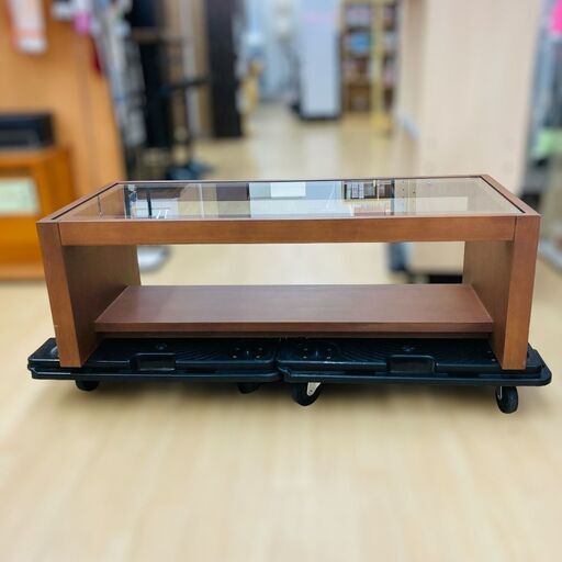 【レガストック川崎本店】大特価 ガラス センターテーブル