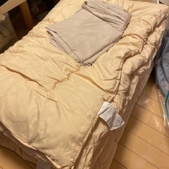 敷布団　掛け布団シーツセット