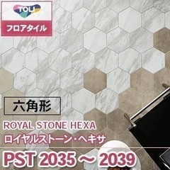 【お取引交渉中】東リ フロアタイル｜ロイヤルストーン・ヘキサの画像