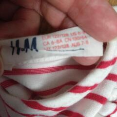 Ｈ＆Ｍ ワンピース　122-128の画像