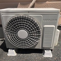 日立　しろくま君6畳中古エアコン本体+室外機　家電 季節、空調家電 エアコンの画像