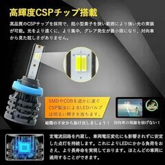  LED フォグランプ H8 H9 H11 H16 レモンイエロー ホワイト 2色 フォグ の画像