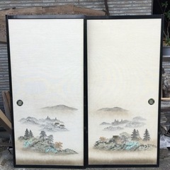 襖 押入れ　ガラス戸