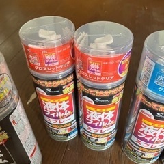 新品　液体フィルムスプレークロスレッドクリア　2本