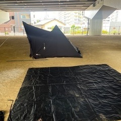 グランドシート キャンプの画像