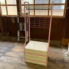 子供用　小学生　スチールラック　キキララ　くろがね　家具 収納家...