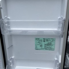 三菱 MITSUBISHI 2ドア冷凍冷蔵庫 146L MR-P15EZ-KK 2016年製 家電  単身 の画像