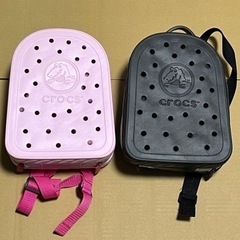 クロックスCROCSバッグ2種ブラックピンク 