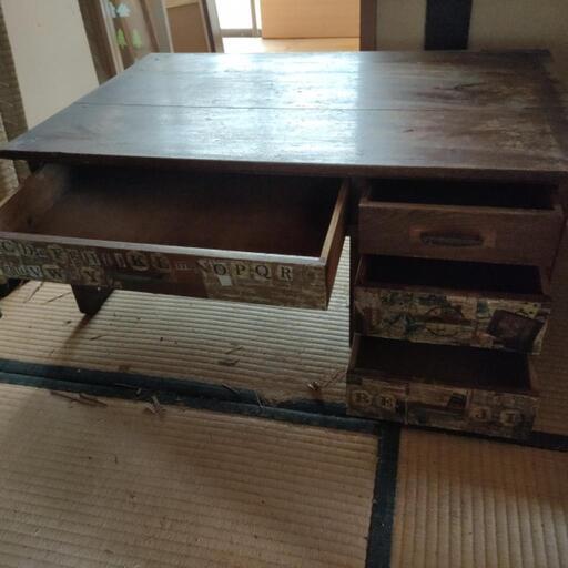 アンティーク品　ローテーブル