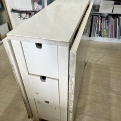 受付終了【あげます】IKEA  折りたたみテーブルの画像