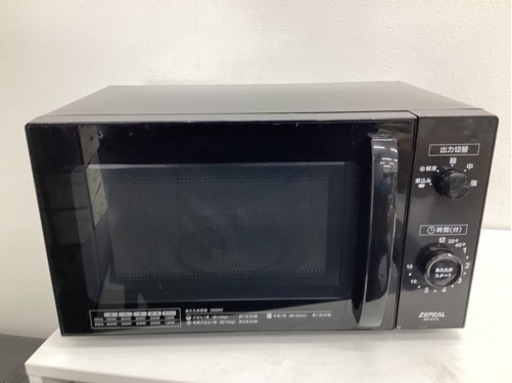 【中古品】電子レンジ ZEPEAL ゼピール AR-G17L 2022年製 黒 動作確認済み