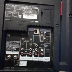 ソニー　ブラビア　40インチ　KDL₋40HX800　3D機能の画像