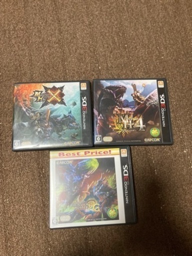 モンスターハンター　3DS カセット