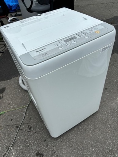動作品 パナソニック 5.0Kg 全自動洗濯機 NA-F50B11 2018年製