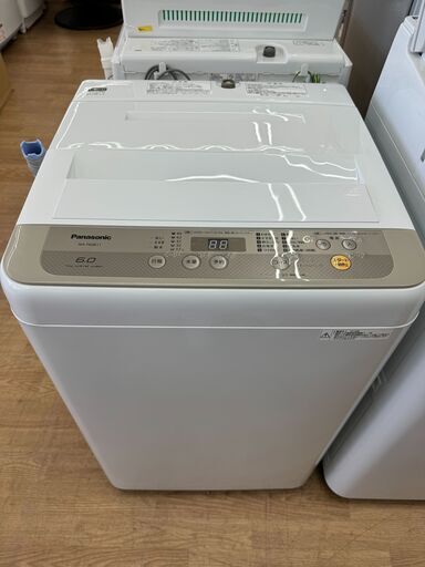 ★ジモティ割あり★ Panasonic 洗濯機 NA-F60B11 6.0kg 18年製 動作確認／クリーニング済み KJ5237