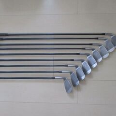 ミズノ Zephyr　EG195 ゴルフクラブ　9本セット　3-SW (欠7)  カーボンシャフト の画像