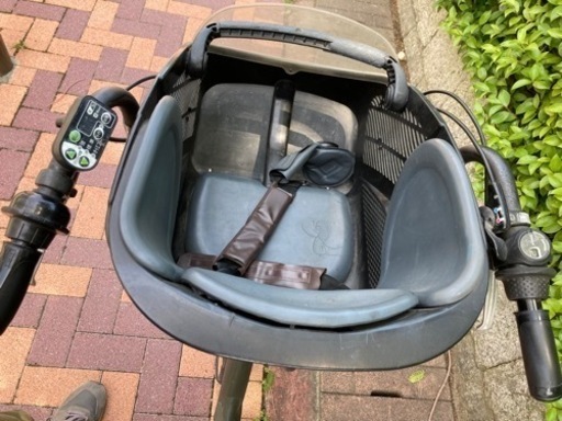 受渡し予定者決定済み　電動自転車　子供乗せ3人乗り　ヤマハ　Pas kiss mini 20インチPM20K