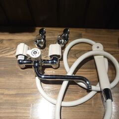 2ハンドルシャワー栓　KVK製