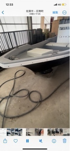 動画ありエンジンスズキ15馬力最高15ノット船体ダイキ工業制