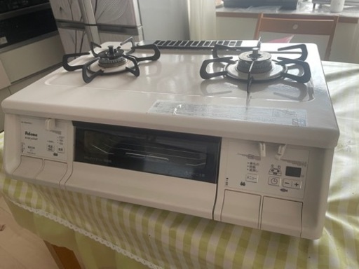 パロマ PA-360WHA-L ガスコンロ ガステーブル 都市ガス用 左強火 両面焼き水なしグリル　送料込み