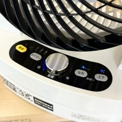 【超美品‼️】ユーイング 静音DCモーター搭載 20cm羽根サーキュレーター 上下左右自動首振り タイマー機能の画像