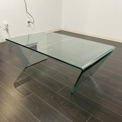ガラステーブル（ローテーブル）の画像