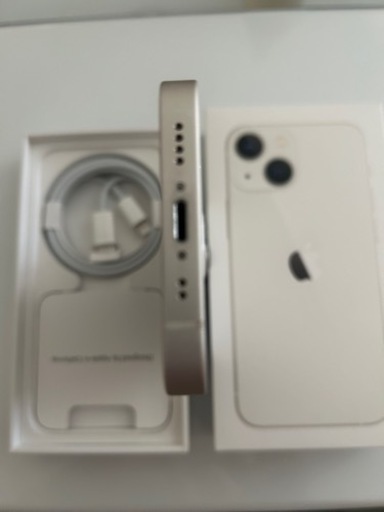 3月15日文章追記【超美品】iPhone13mini スターライト　コーティング済み　128G　2026年3月29日→89%　