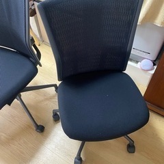 家具 椅子 ハイバックチェア2個の画像